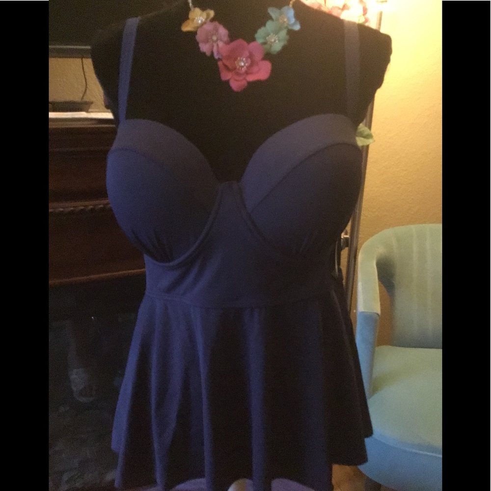 LOWEST🌺 NWT TORRID 2X (D/DD) MOLDED BRA CUPS SWIM TOP - Picture 11 of 15